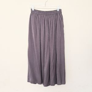 NWT Uniqlo Drape Gather Long Skirt